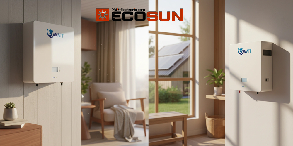 باتری 2.5 کیلووات 25 ولت لیتیومی برند تری وات مدل Three Watt