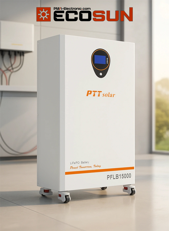 باتری 15 کیلووات لیتیومی برند PTT مدل PFLB15000