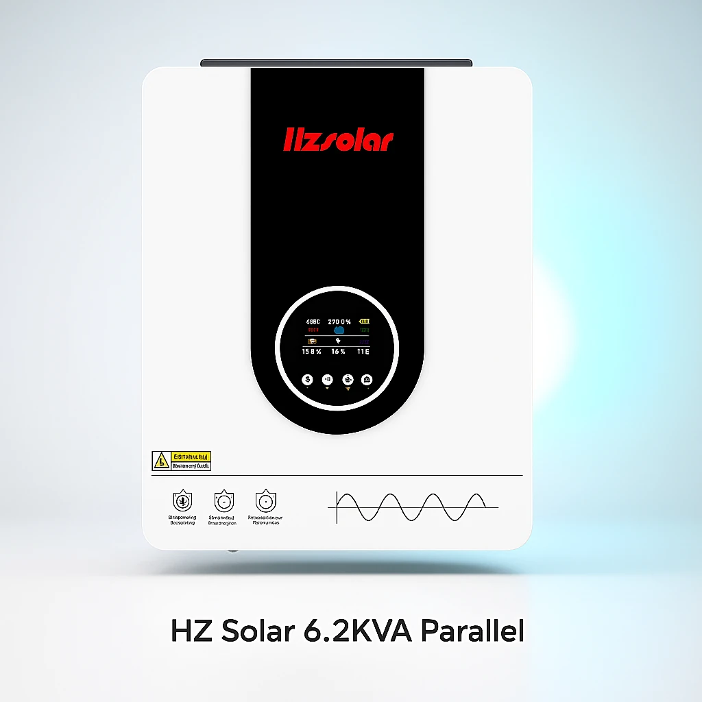 اینورتر هیبریدی قابل موازی HZ Solar مدل 6.2KVA Parallel